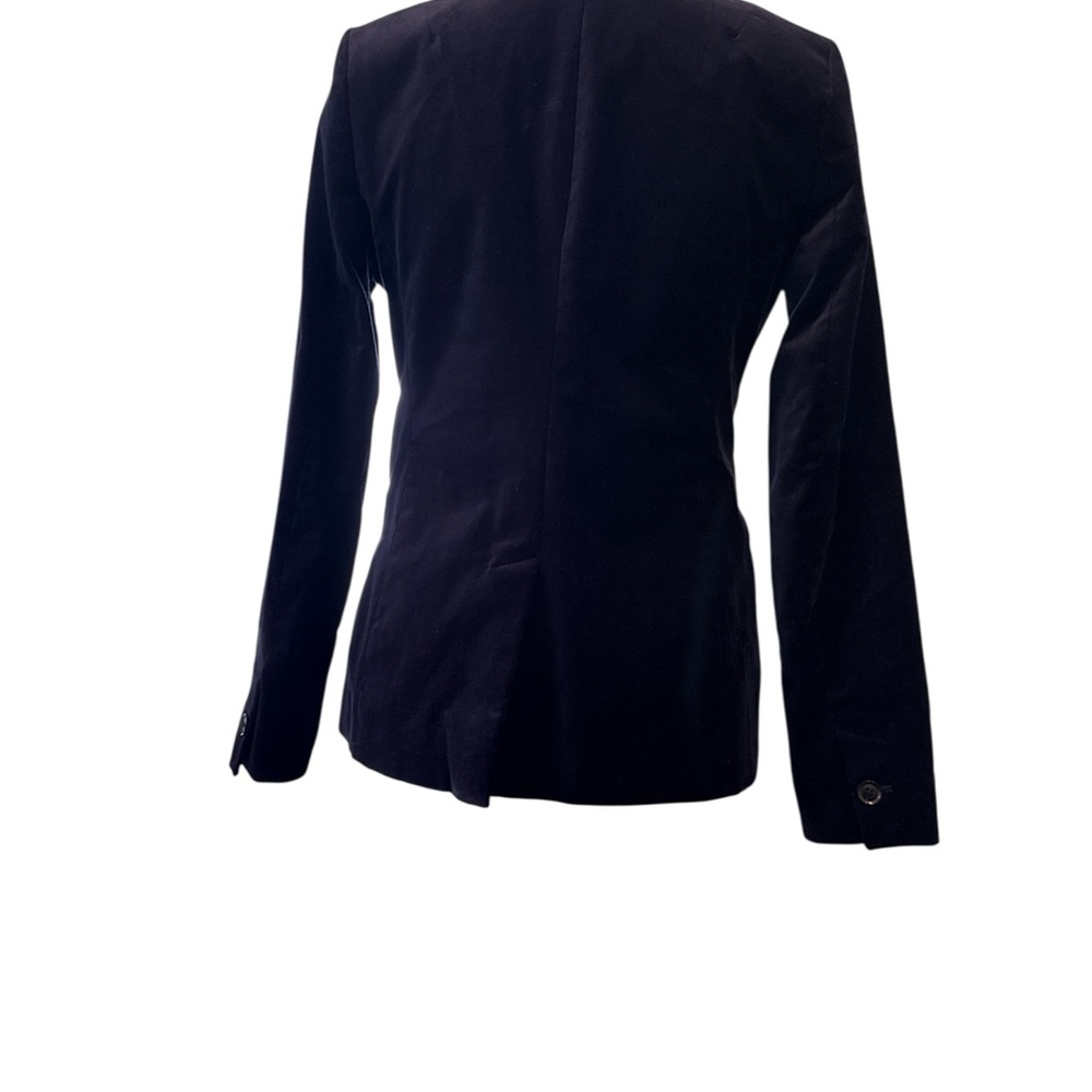 Banana Republic Jacket Blue Womens Sz 6 Blazer Coat One Button Front Lined - Picture 2 of 4